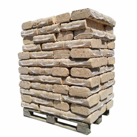 BOIS DENSIFIÉ – BRIQUE FORESTIÈRE – PALETTE DE 1080 KG